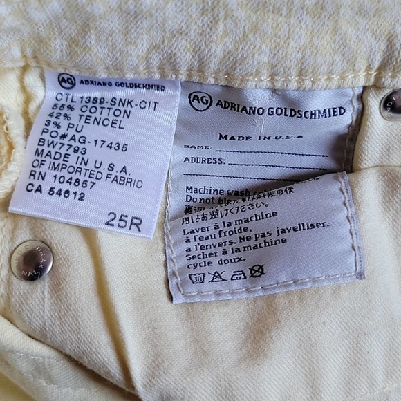 Adriano Goldschmied Jeans 25 Waist - Picture 5 of 5